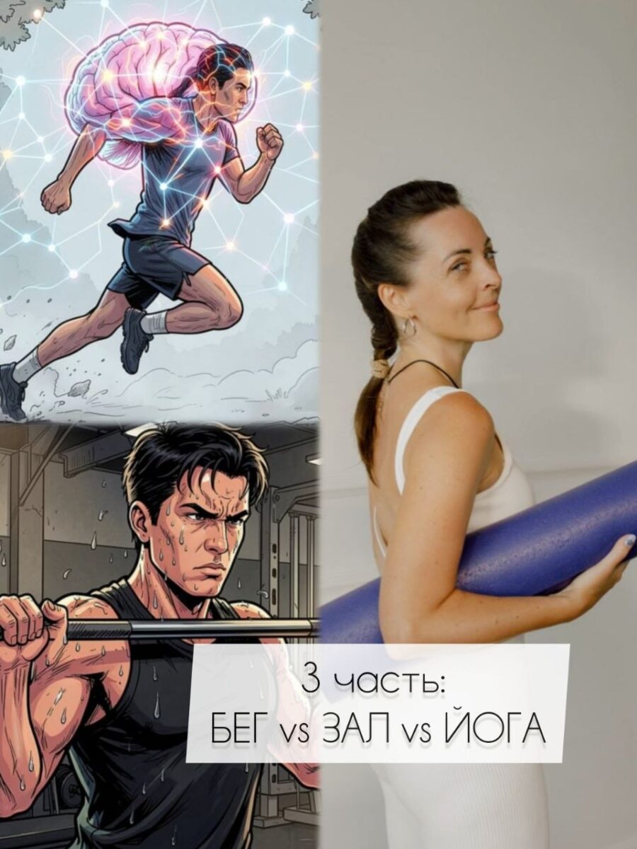 3.БЕГ, ЗАЛ И ЙОГА — ЧТО ПРОИСХОДИТ В МОЗГЕ?